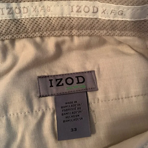 IZOD Classic Khaki Trousers - Picture 3 of 3
